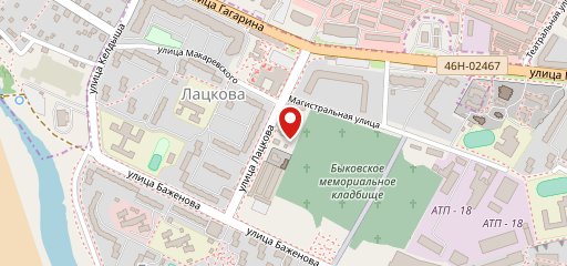 Трапеза на карте