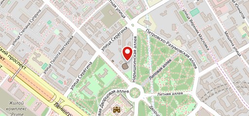 Трапезная на карте