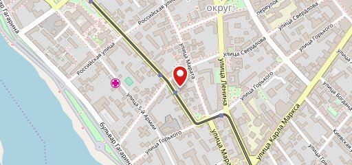 Трапезная на Баснинской на карте