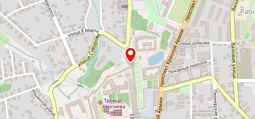 Трапезная на карте