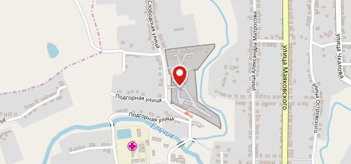 Трапезная Знаменского монастыря на карте