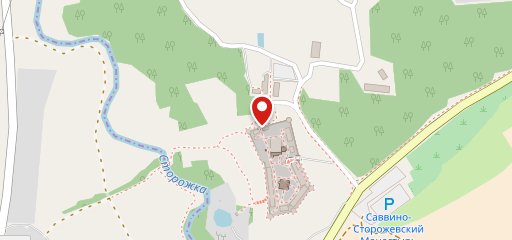 Трапезная на карте