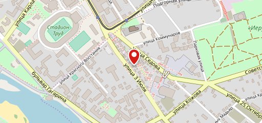 Трдельник на карте