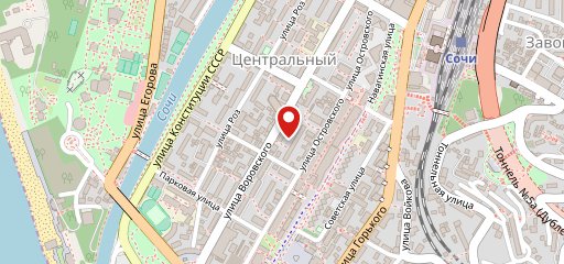 Трдельник на карте
