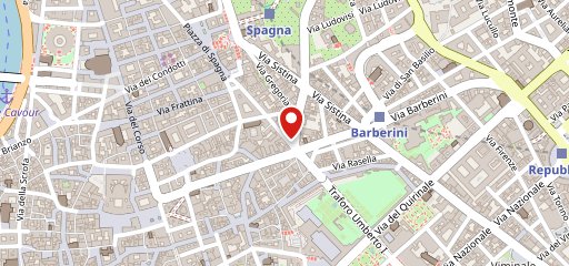 Trecaffè - Via dei due Macelli на карте