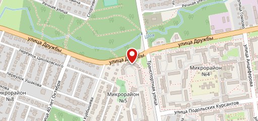 Трэк на карте