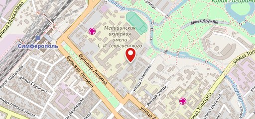 Третье общежитие на карте