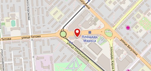 Три Лося на карте