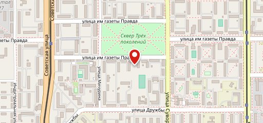 Три поколения на карте