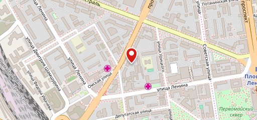 Три товарища на карте