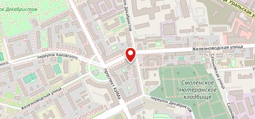 Трибунал Бар на карте