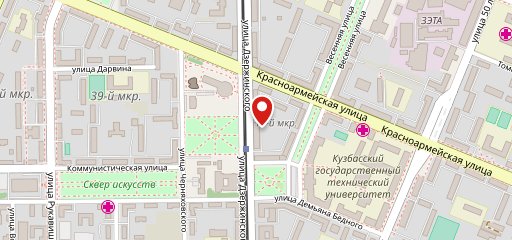 Трио на карте