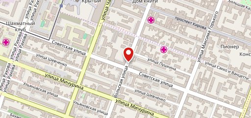 Триста Бариста на карте