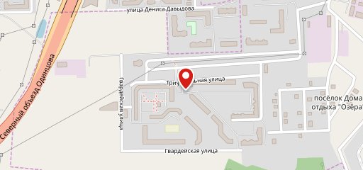 Пицца на Триумфальной на карте