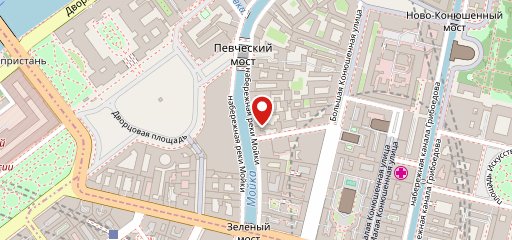Троицкий мост на карте