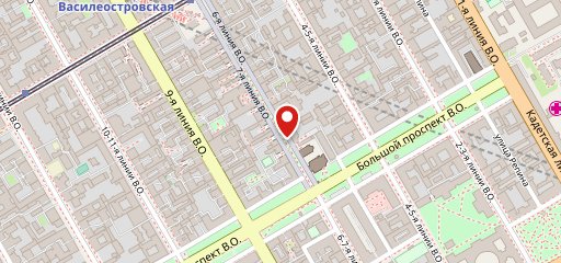 Троицкий мост на карте