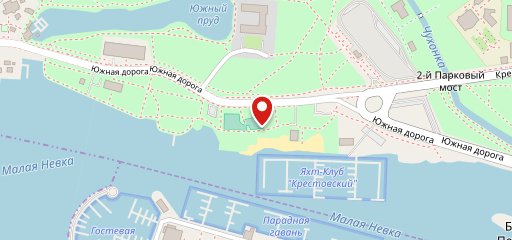 Троицкий мост, сеть вегетарианских кафе на карте