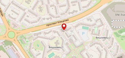 Трон на карте