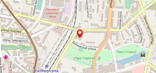 Тропикана, Кафе на карте