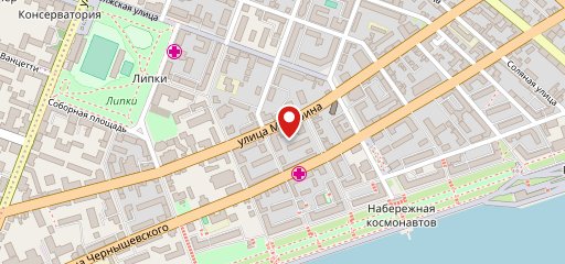 Тропикана на карте
