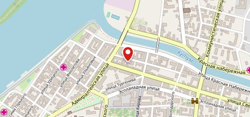 Тройка на Советской мииции на карте