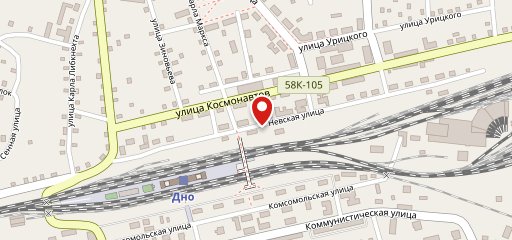 Столовая на карте