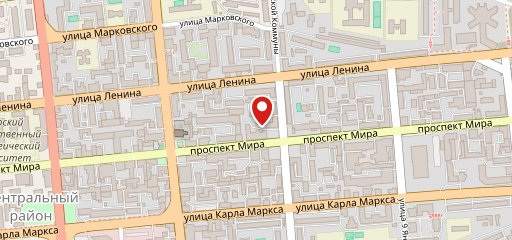 Joe. Пеший на карте