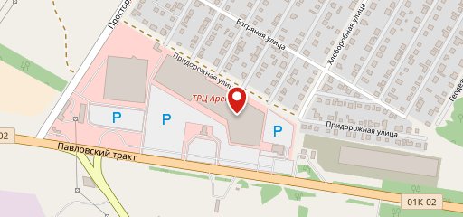 ТЦ Арена на карте
