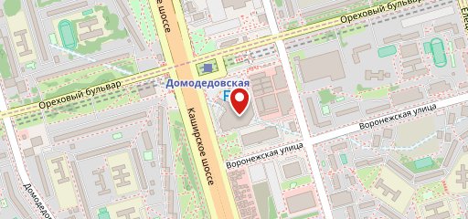 ТЦ Домодедовский на карте