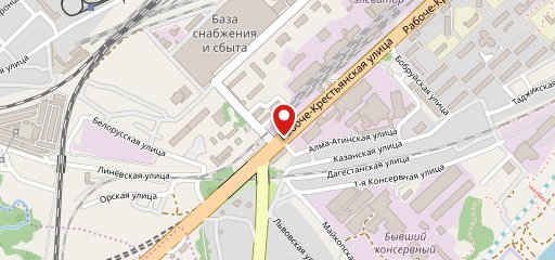 Царицынский дворик на карте