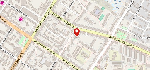 Центр Суши на карте