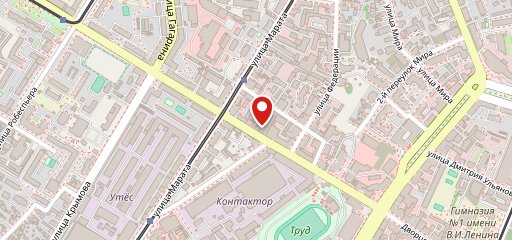 Центр на карте