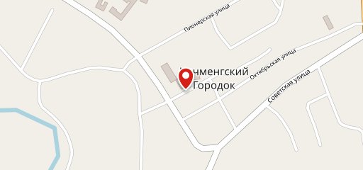 Центральная столовая на карте