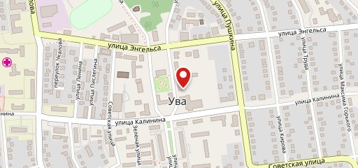 Центральная столовая на карте