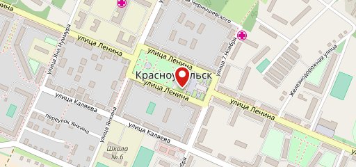 Центральное на карте