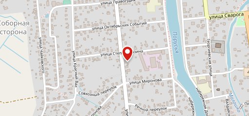 Дубрава на карте