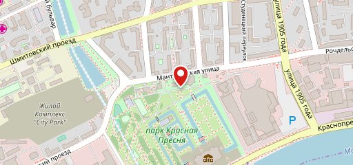 Цесарка на карте