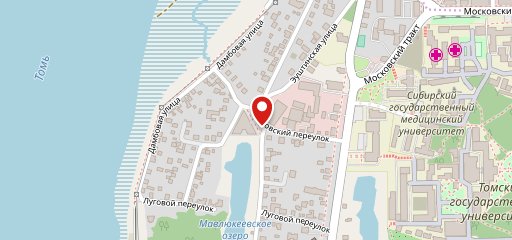 Столовая №5 ТГУ на карте