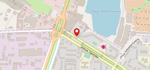 Цунами, суши-бар на карте