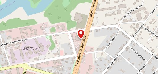 Цветной бульвар на карте