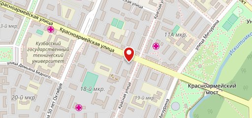 Цыплята табака, кафе на карте