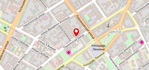 Тулиновъ на карте