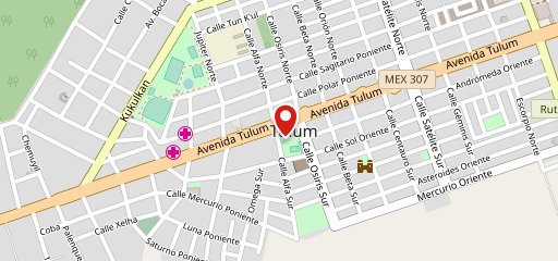Tulum на карте