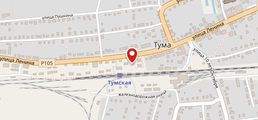 Тума на карте