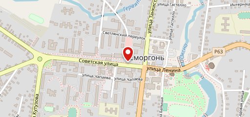 Тунец на карте