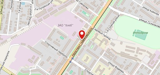 Тверской на карте