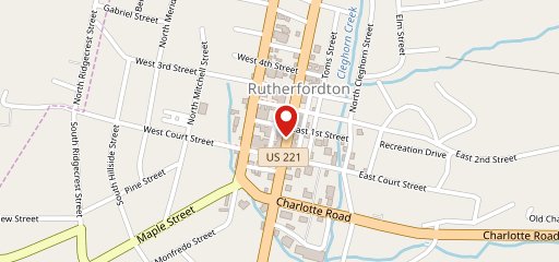 Twisted Pear Rutherfordton на карте