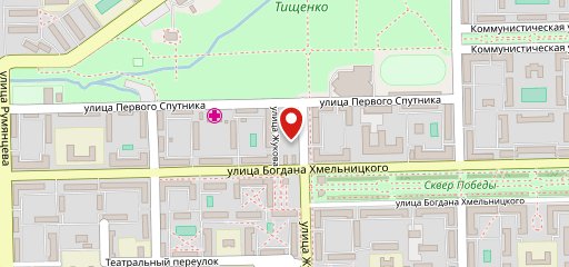 Две чашки на карте