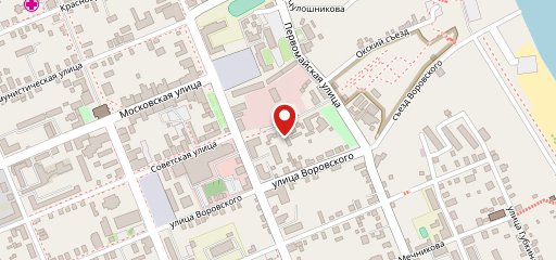 Тяга на карте