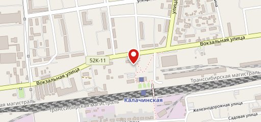 Тюкалиночка на карте